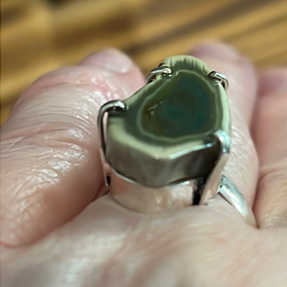 #530 Royal Imperial Jasper Handcrafted Ring 💍 Size 7.75 NWOT - Picture 5 of 14